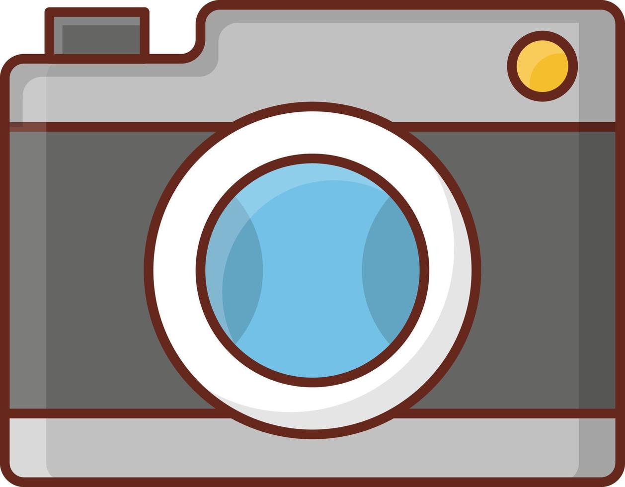 camera Vector illustration on a transparent background. Premium quality symbols. Vector Line Flat color  icon for concept and graphic design.