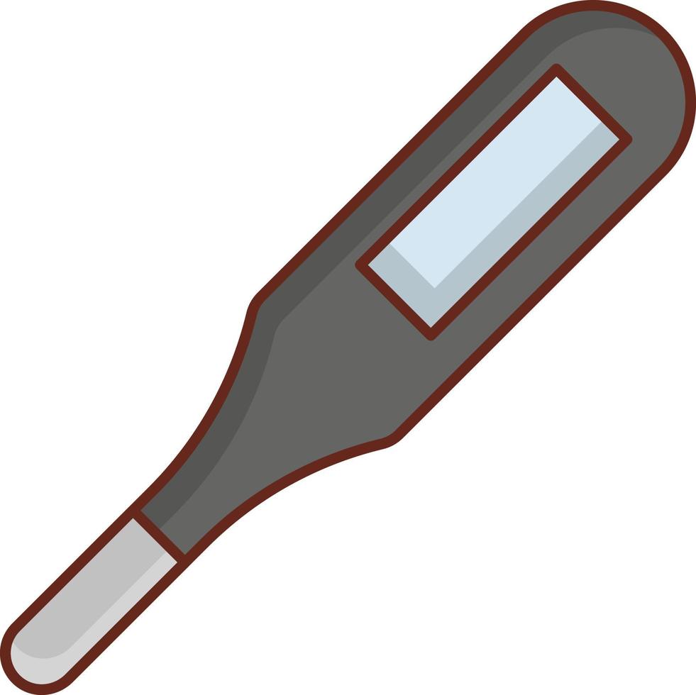 thermometer Vector illustration on a transparent background. Premium quality symbols. Vector Line Flat color  icon for concept and graphic design.