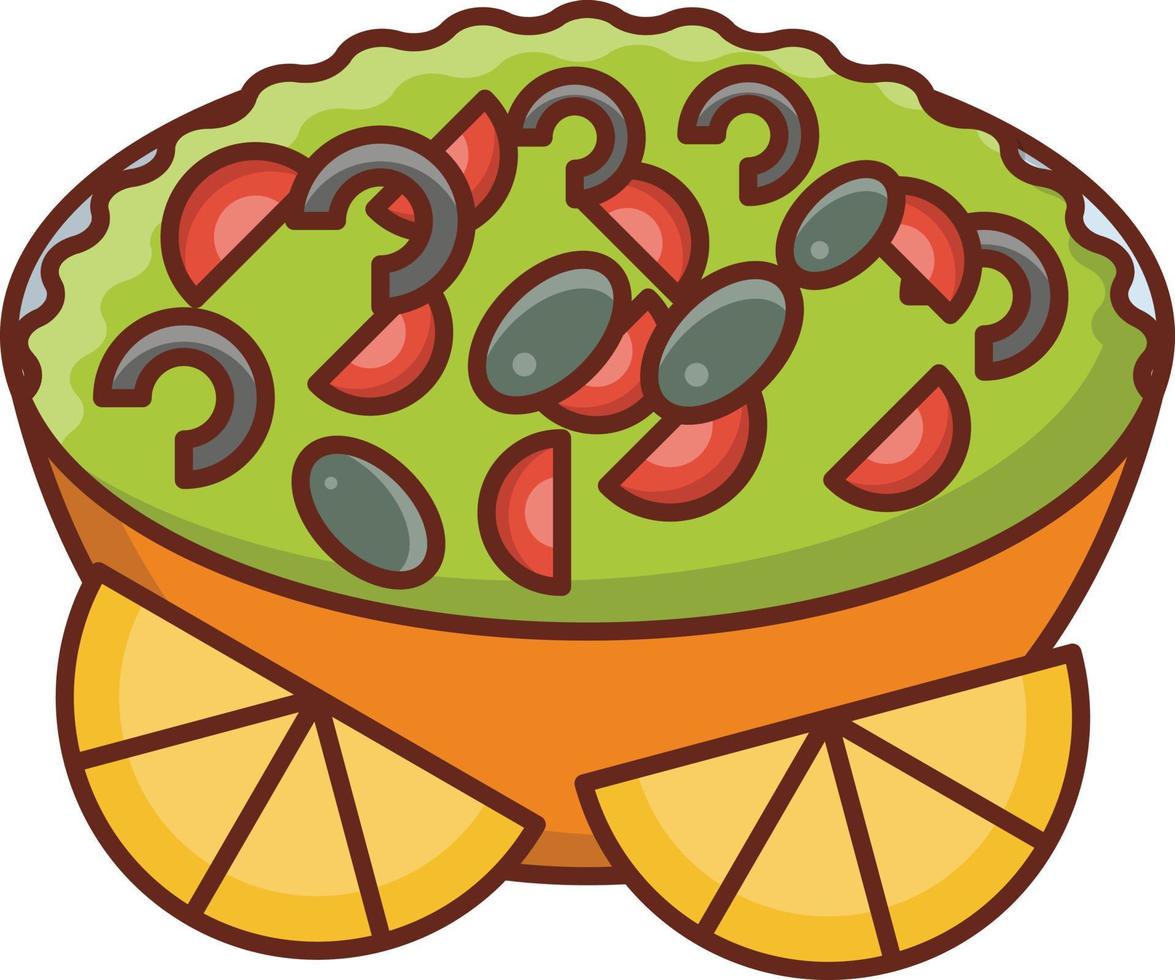 ilustración de vector de cocina sobre un fondo transparente. símbolos de primera calidad. icono de color plano de línea vectorial para concepto y diseño gráfico.