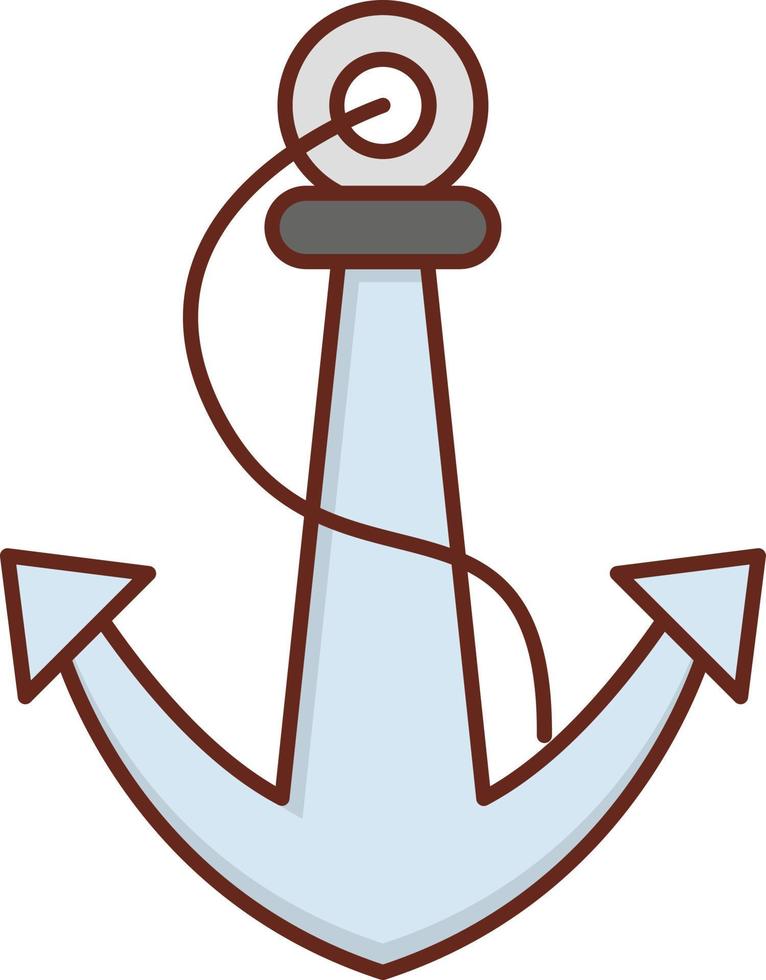 anchor Vector illustration on a transparent background. Premium quality symbols. Vector Line Flat color  icon for concept and graphic design.