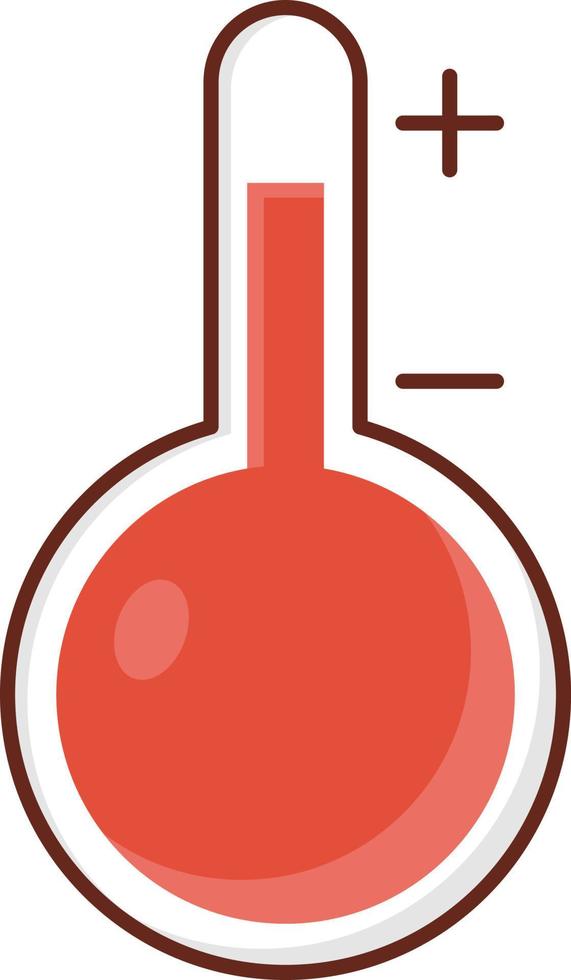 temperature Vector illustration on a transparent background. Premium quality symbols. Vector Line Flat color  icon for concept and graphic design.