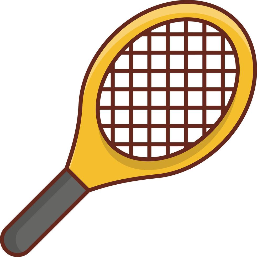 racket Vector illustration on a transparent background. Premium quality symbols. Vector Line Flat color  icon for concept and graphic design.