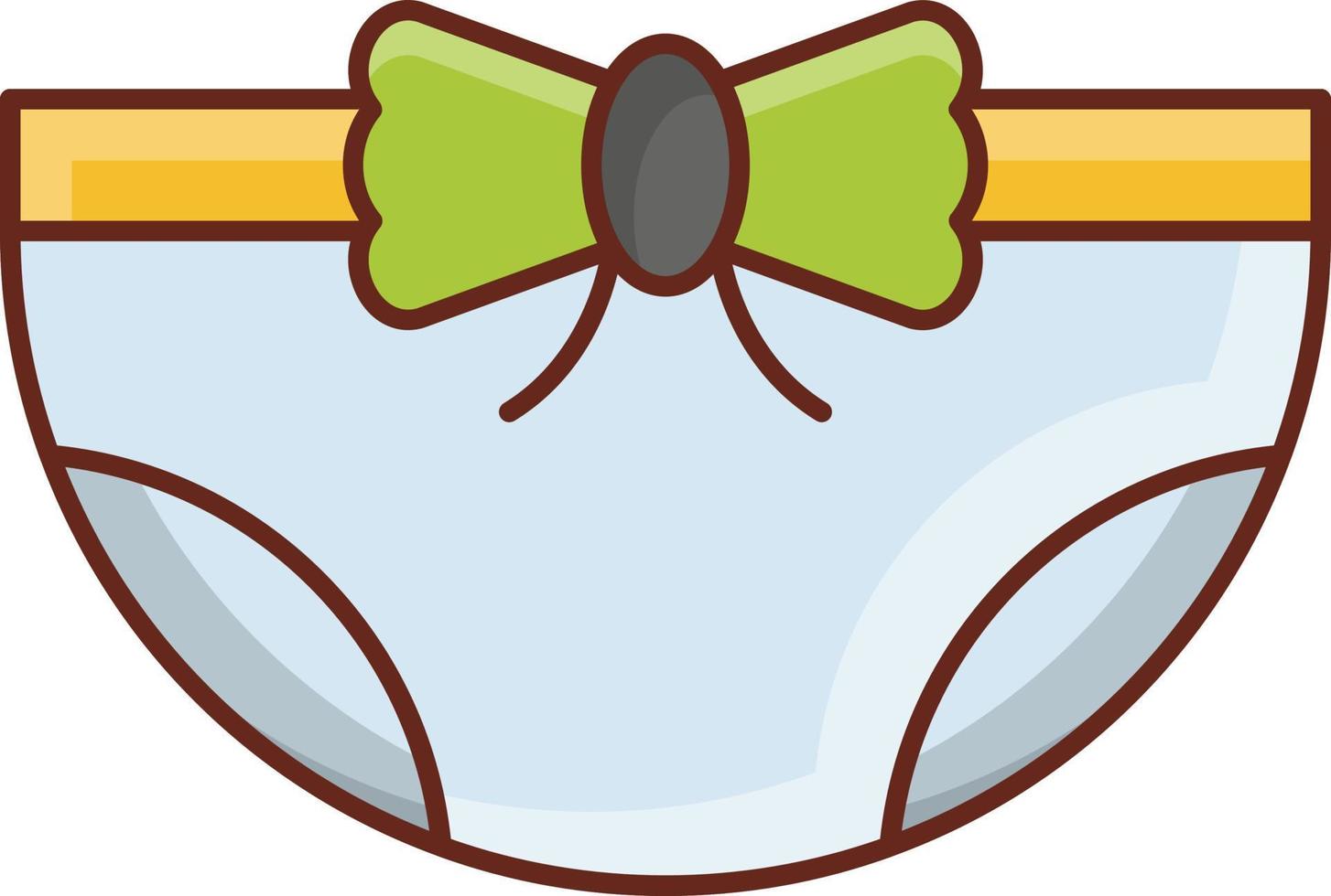 underwear Vector illustration on a transparent background. Premium quality symbols. Vector Line Flat color  icon for concept and graphic design.