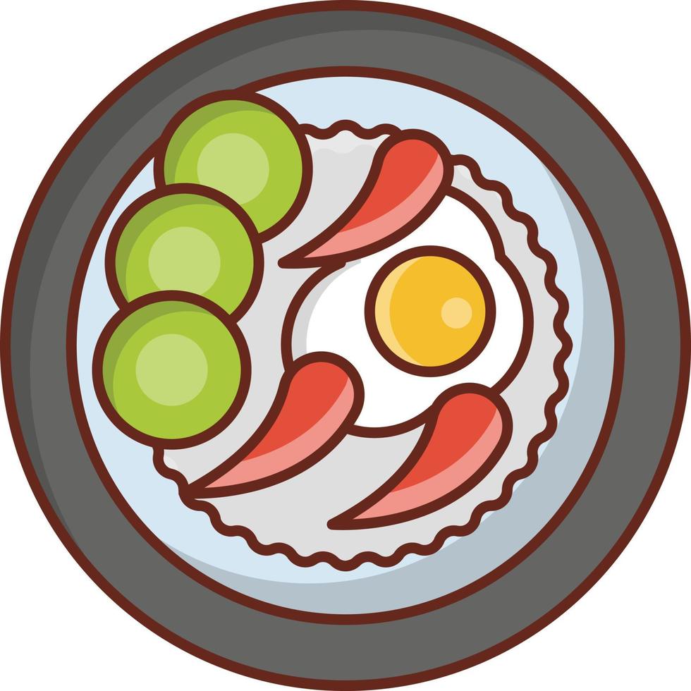 omelet Vector illustration on a transparent background. Premium quality symbols. Vector Line Flat color  icon for concept and graphic design.