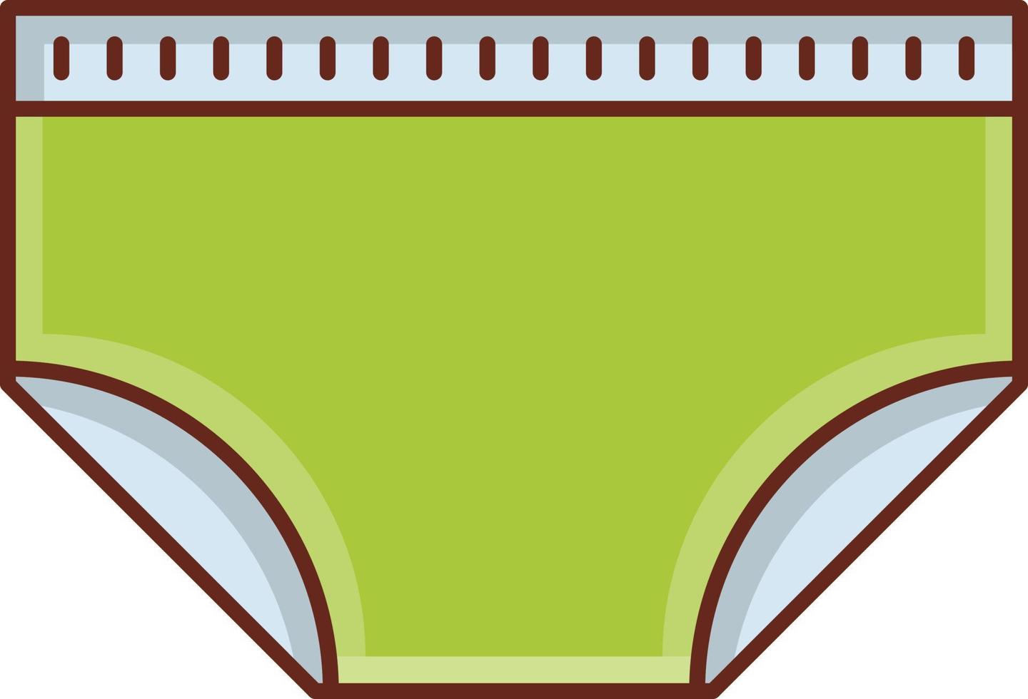 undergarments Vector illustration on a transparent background