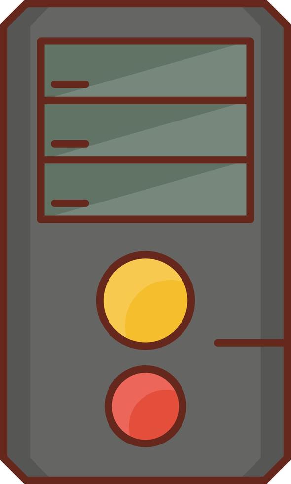 PC Vector illustration on a transparent background. Premium quality symbols. Vector Line Flat color  icon for concept and graphic design.
