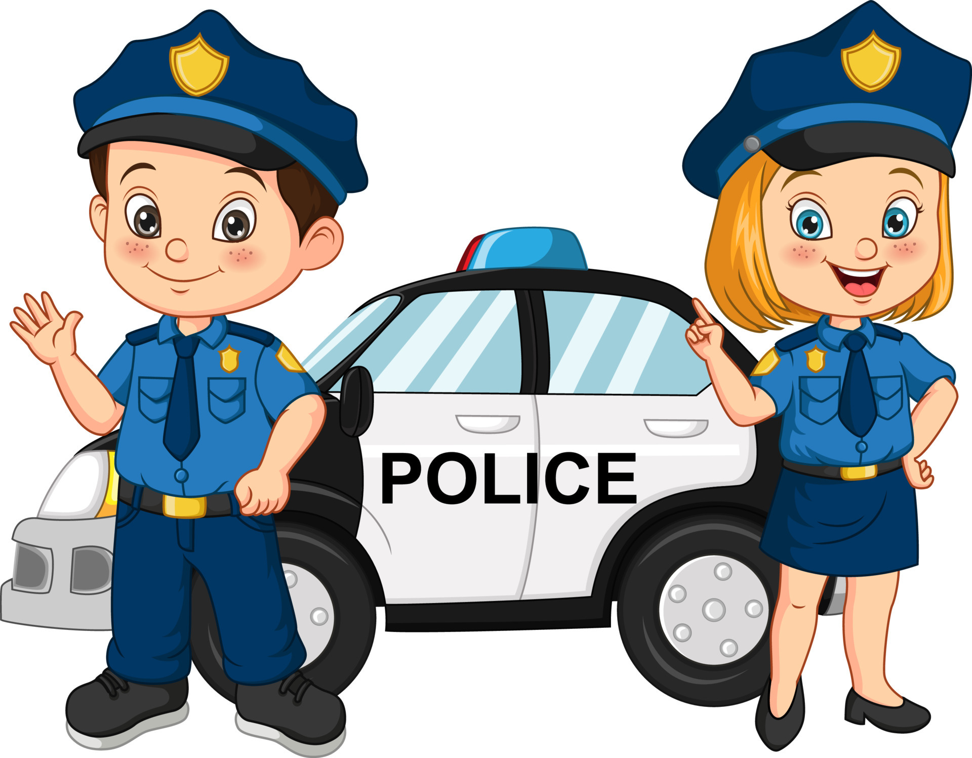 Police Cartoon Vector Art, Icons, and Graphics for Free Download