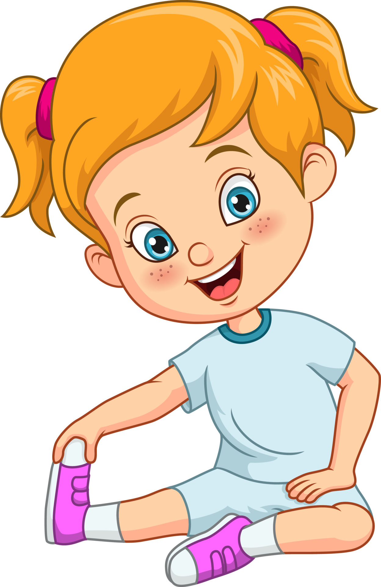 Cartoon cute little girl doing yoga 5112603 Vector Art at Vecteezy Cartoon cute little girl doing yoga 5112603 Vector Art at Vecteezy