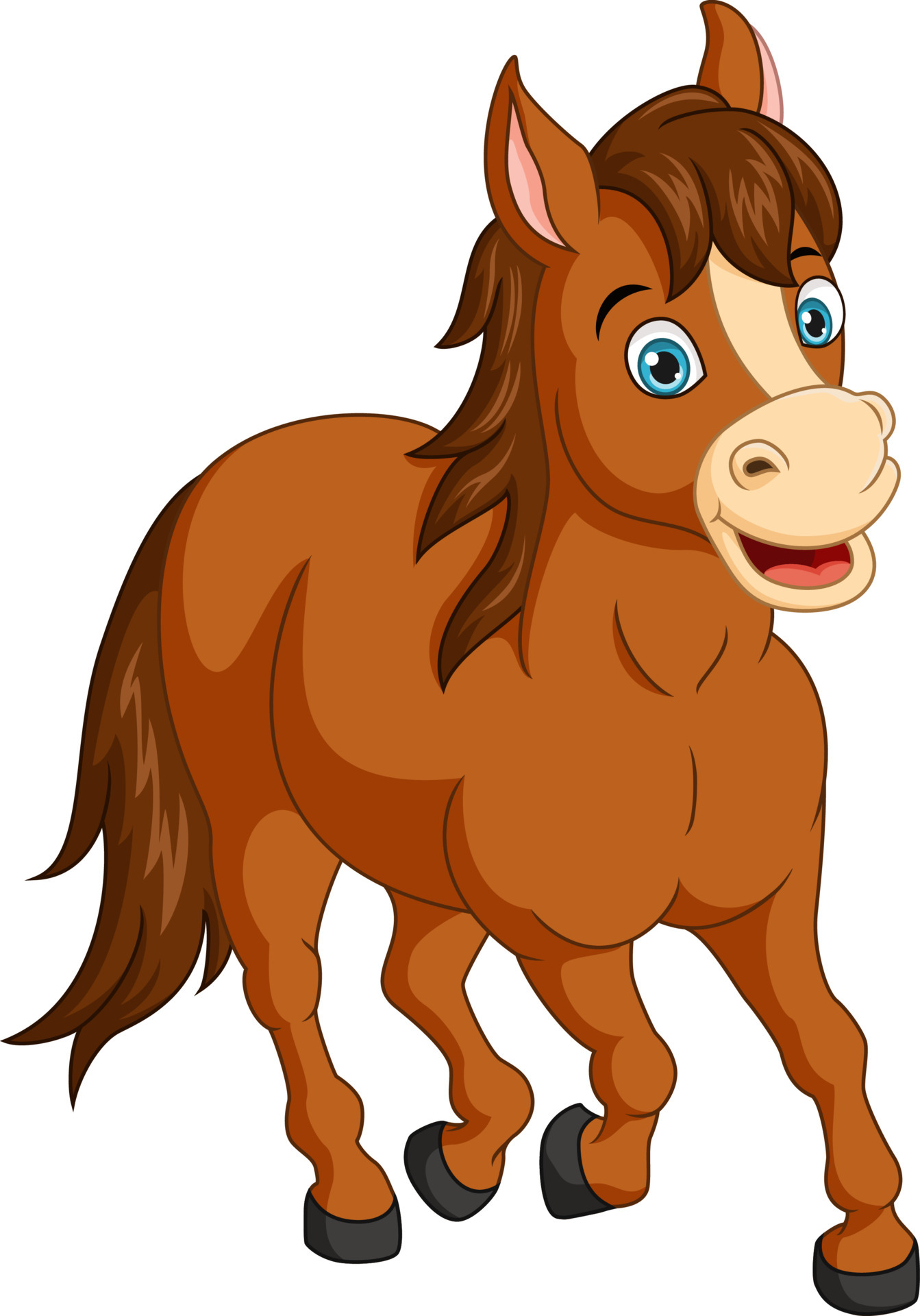 Cute Horse Vector Art, Icons, and Graphics for Free Download