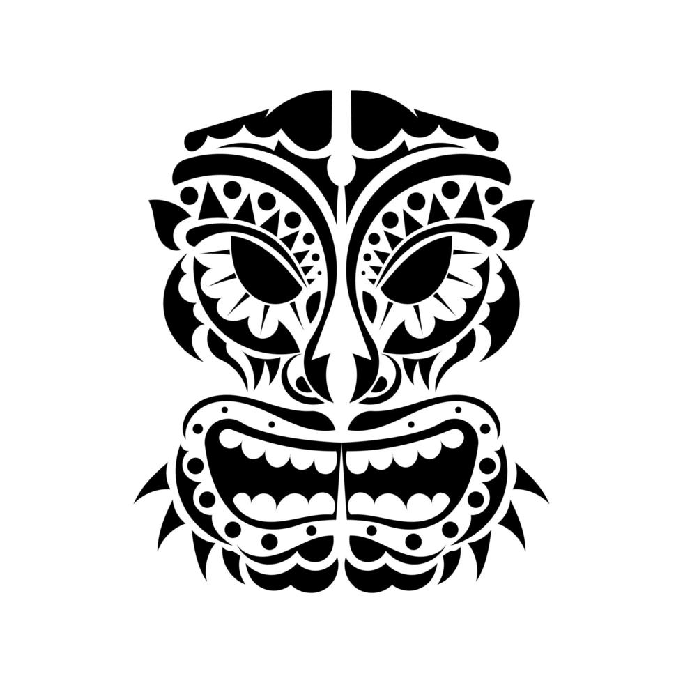 diseño de tatuaje y camiseta blanco y negro dibujado a mano príncipe diablo grabado ornamento vector