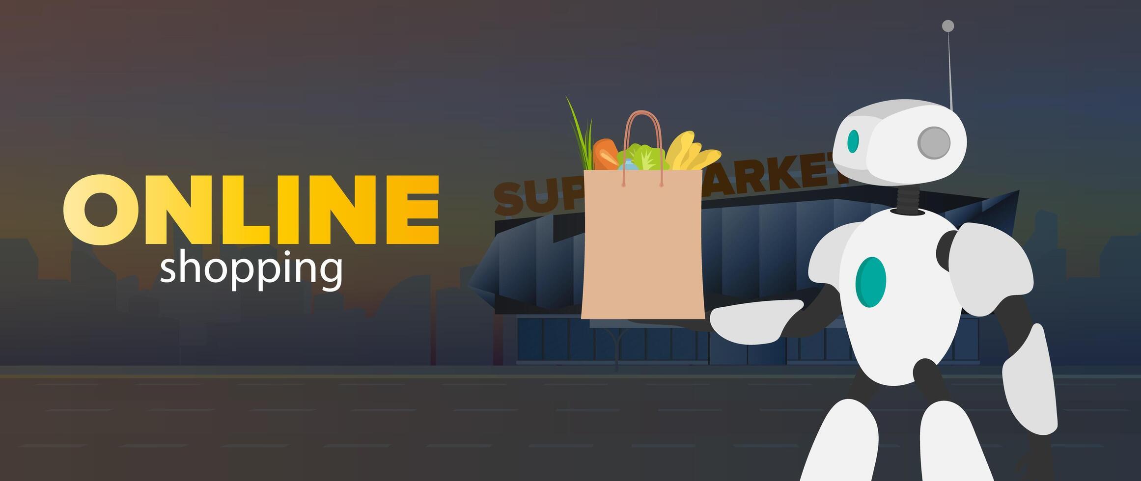 Robot online shopping discount