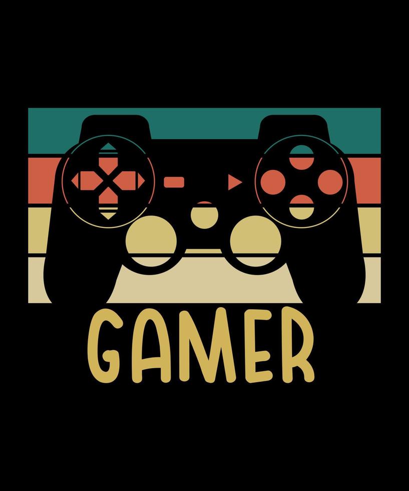 I'm a gamer gaming tshirt design vector