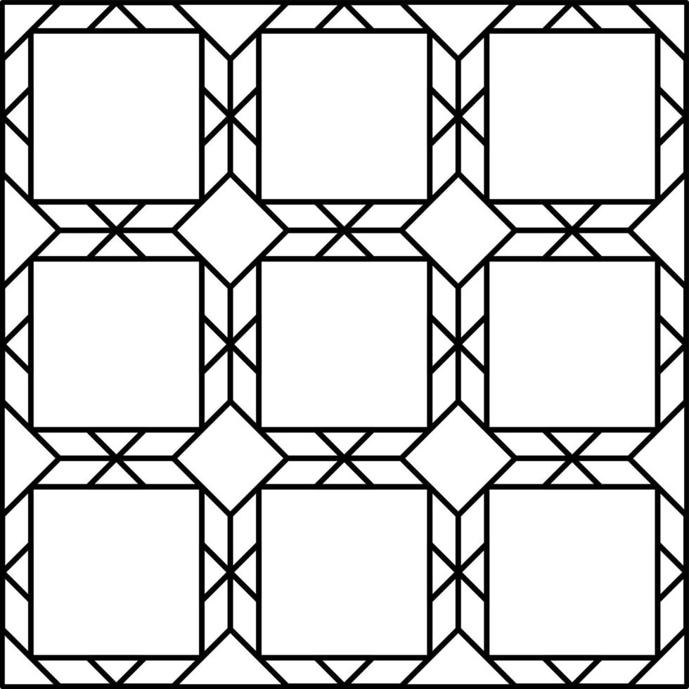 Patrón sin costuras de azulejo de forma cuadrada perfecto para fondo o papel tapiz vector