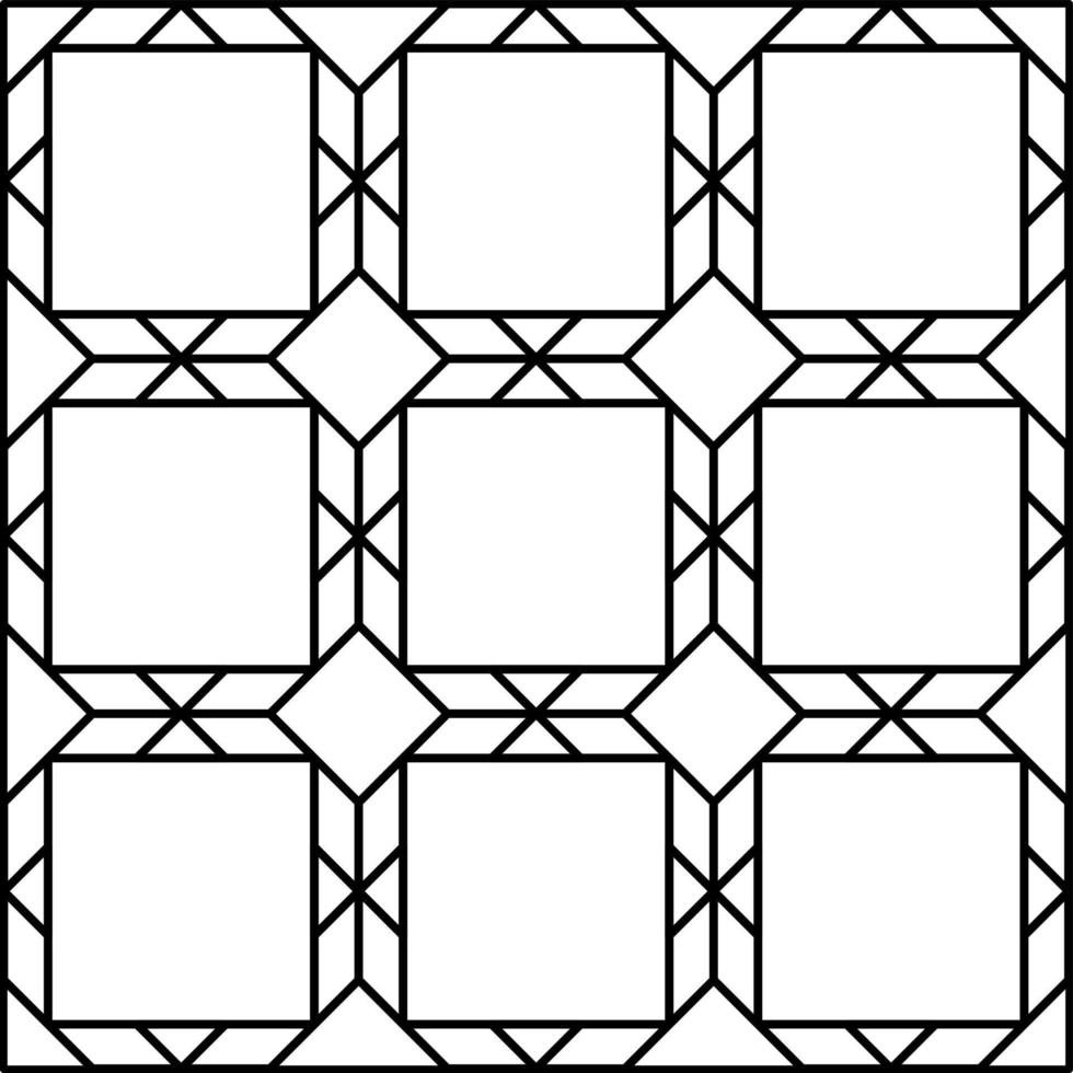 square shape tile seamless pattern perfect for background or wallpaper vector