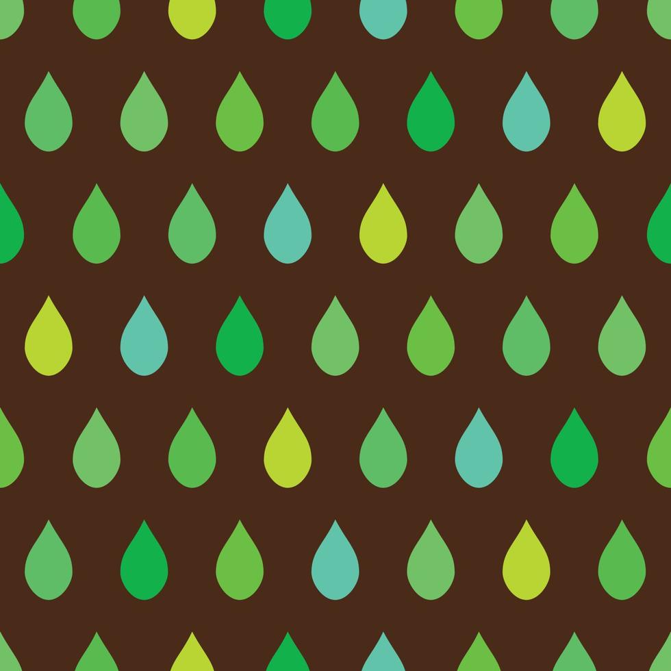 tono verde lluvia fondo marrón vector