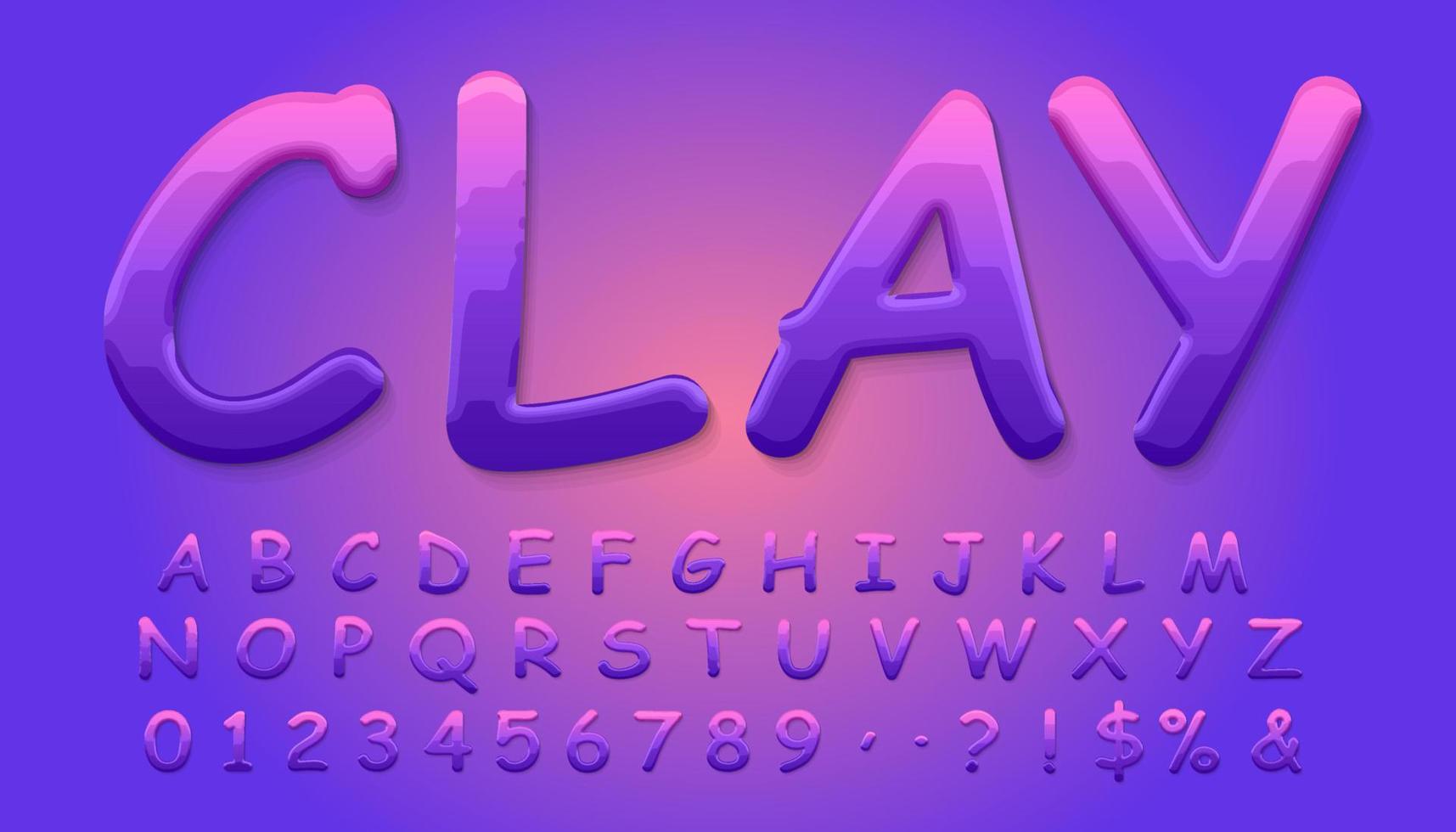 glossy style font design, alphabet letters and numbers, Eps10 vector. vector