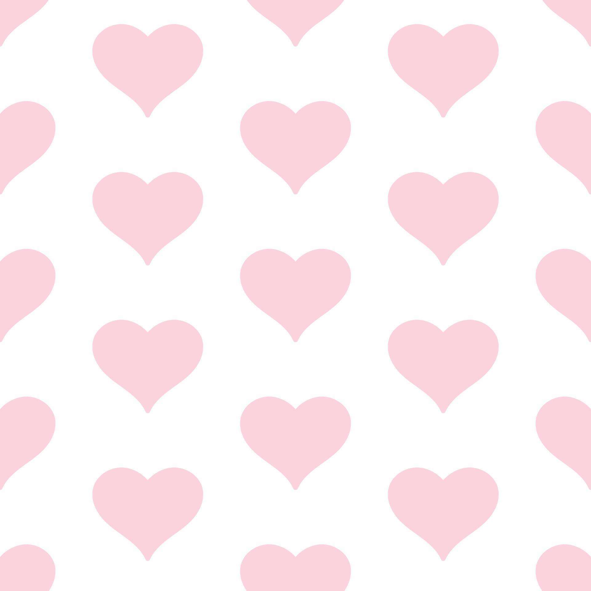 Lovely Pink Heart Seamless Pattern Background 5120268 Vector Art at ...
