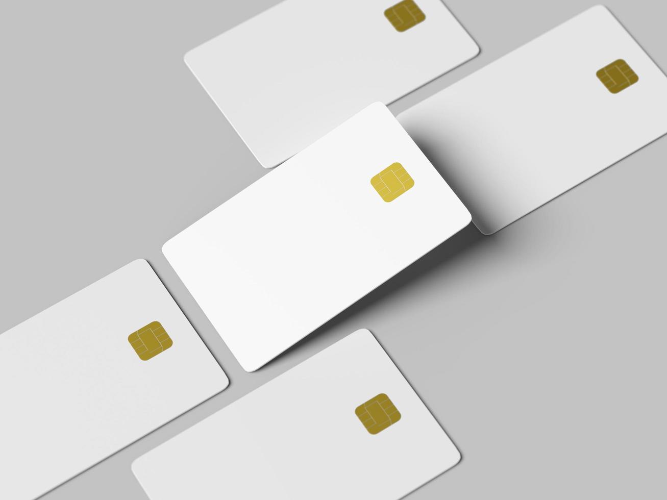 credit card mockup photo