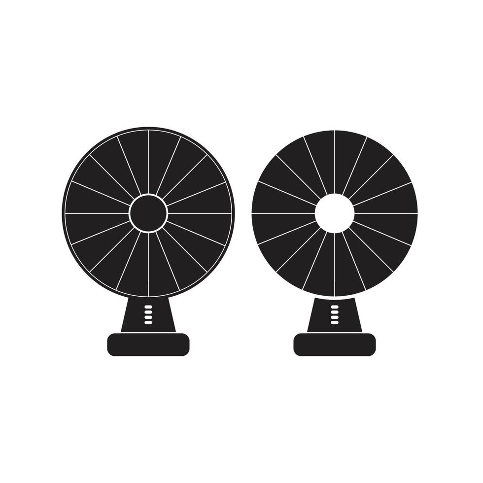 Fan icon Vector Illustration. Flat Sign.