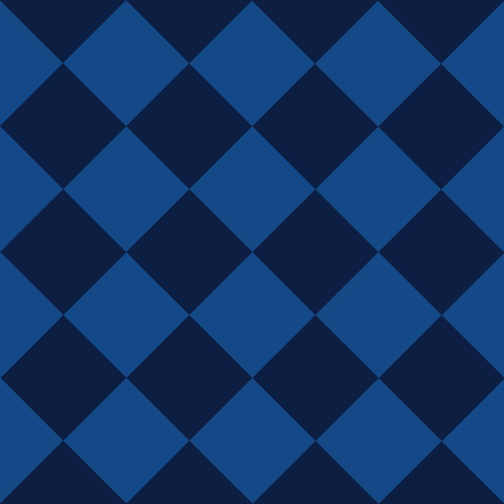 Blue Sea Chess Board Diamond Background vector