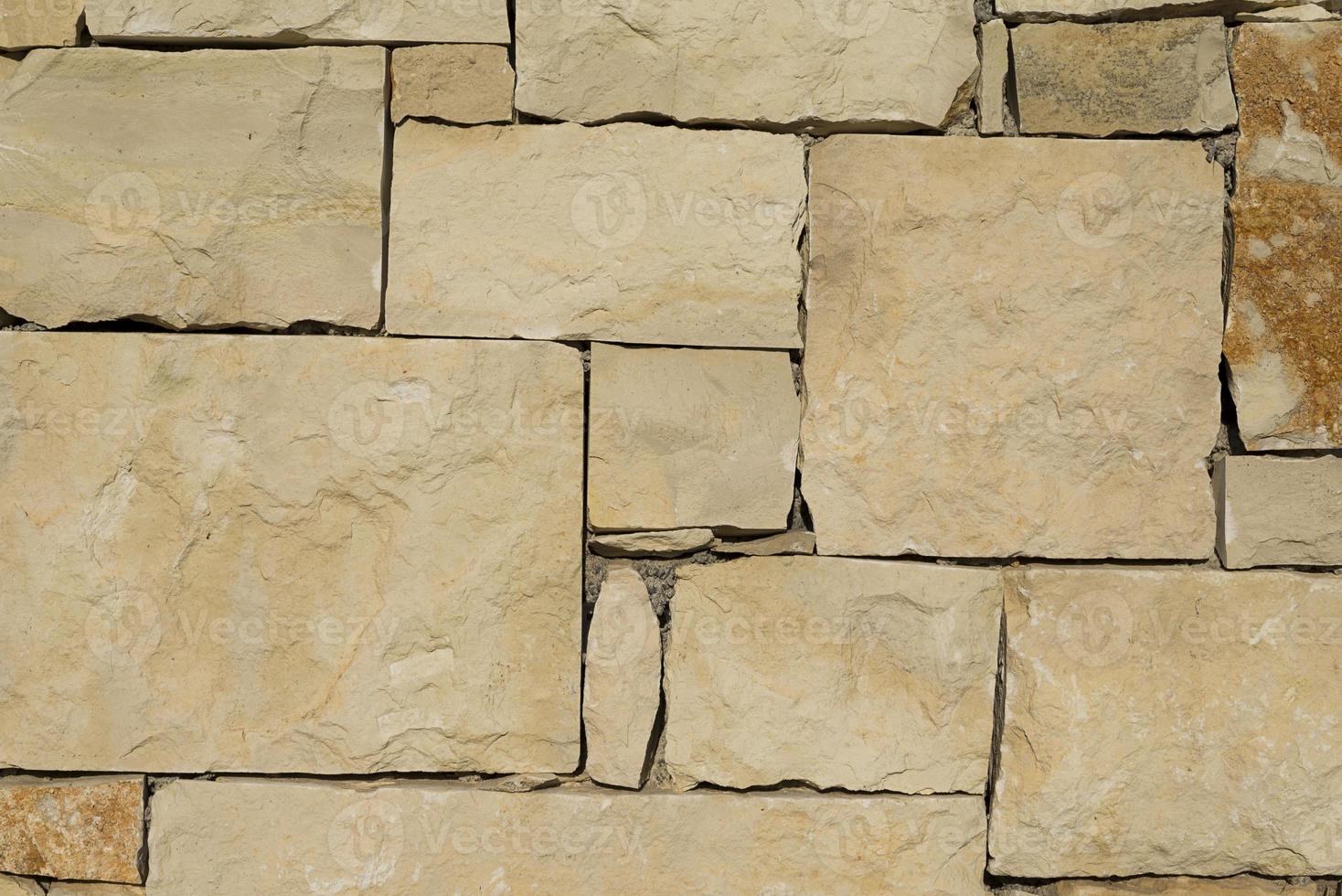 Background of stone wall texture photo