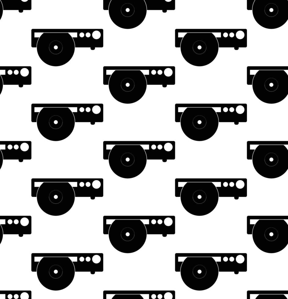 DVD Player Seamless vector