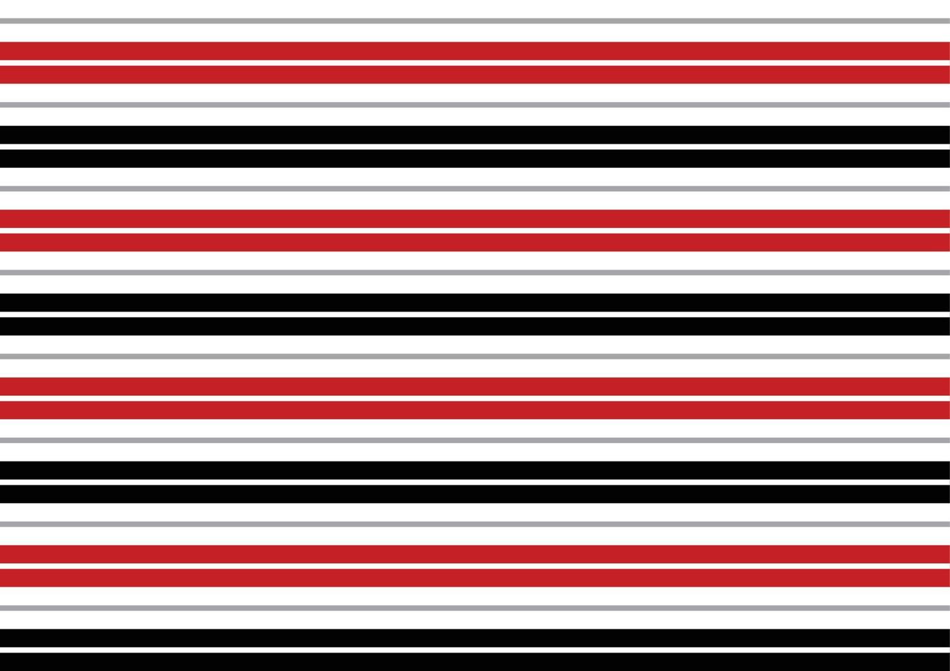 Red Black White Gray Stripes Background vector