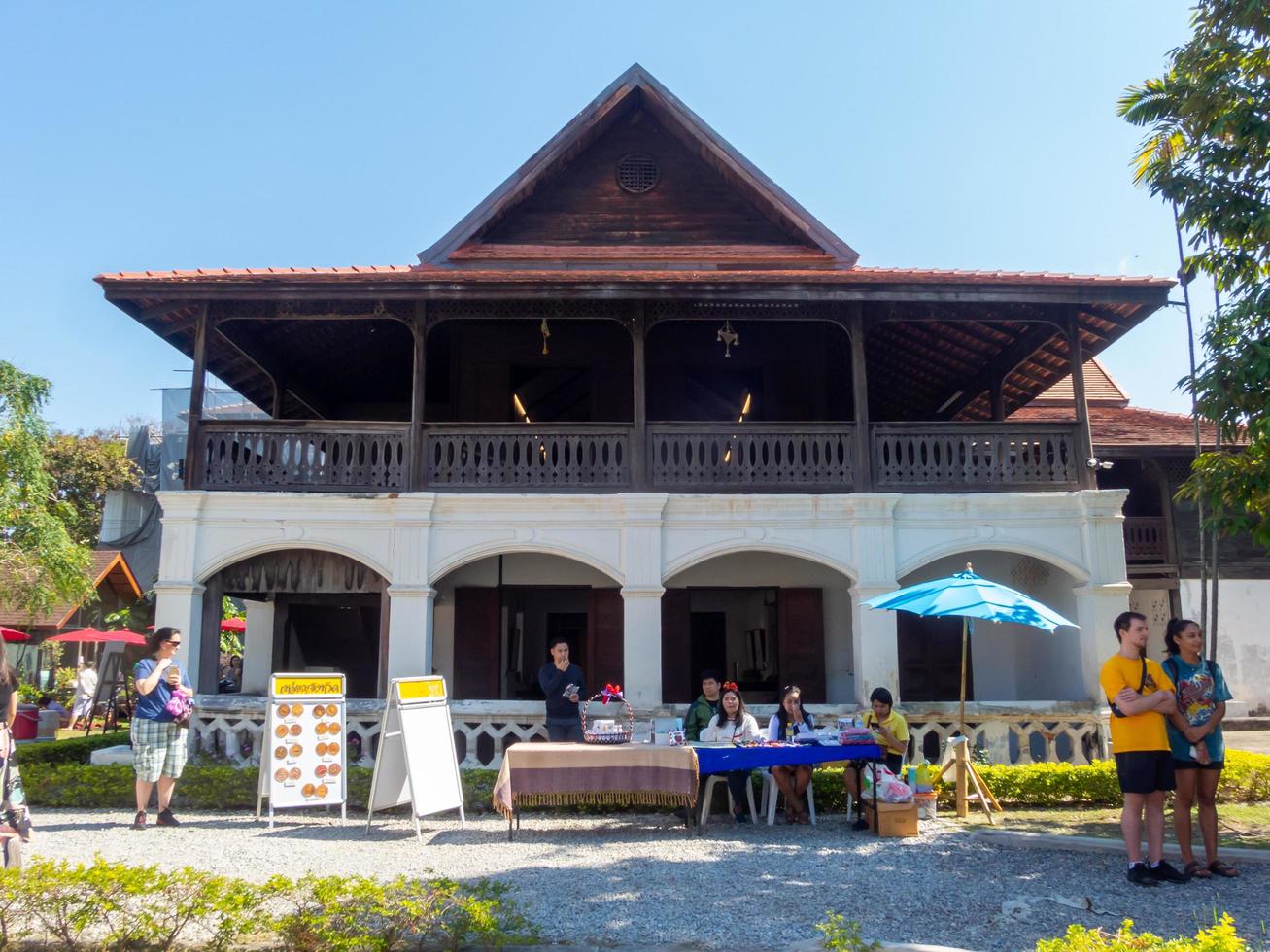 Lanna Architecture Center Faculty of Architecture CHIANG MAI THAILAND11 JANUARY 2020Exhibiting and researching information about the history of Lanna architecture.Buildings older than 120 years. photo