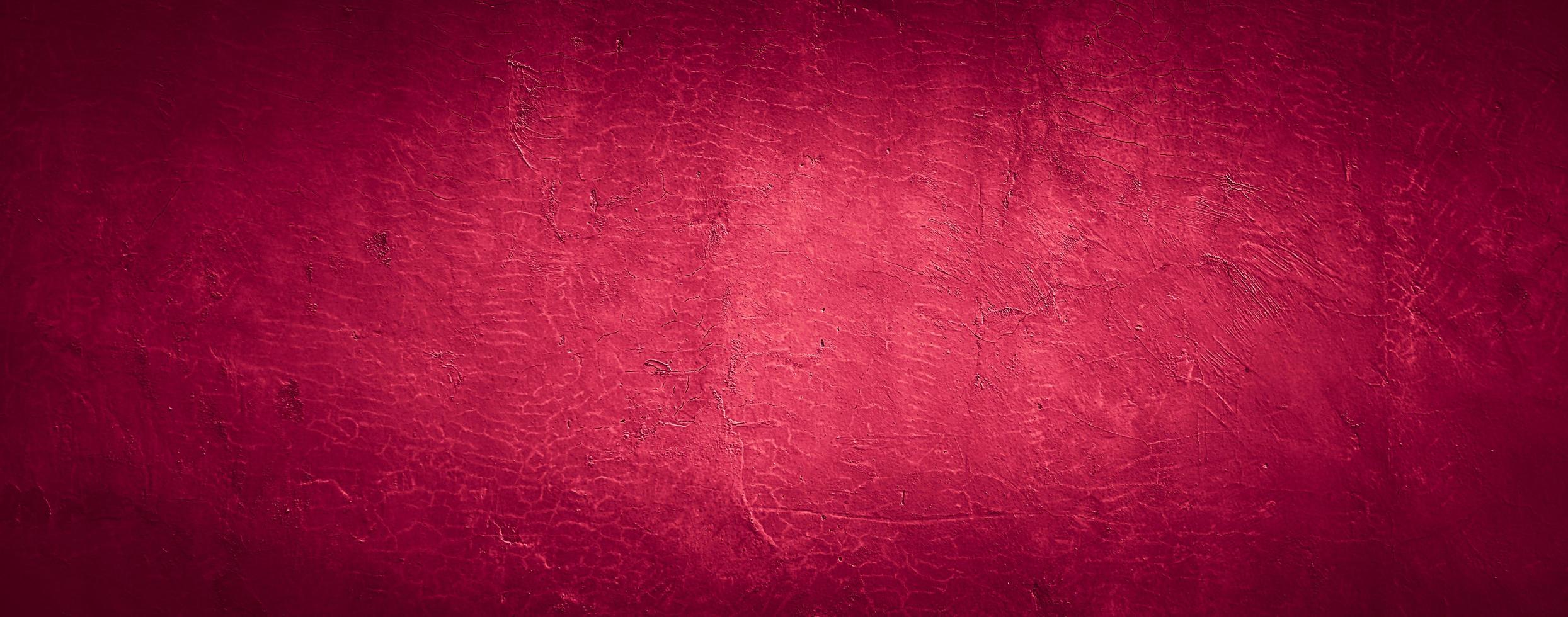 red grungy abstract cement concrete wall texture background photo