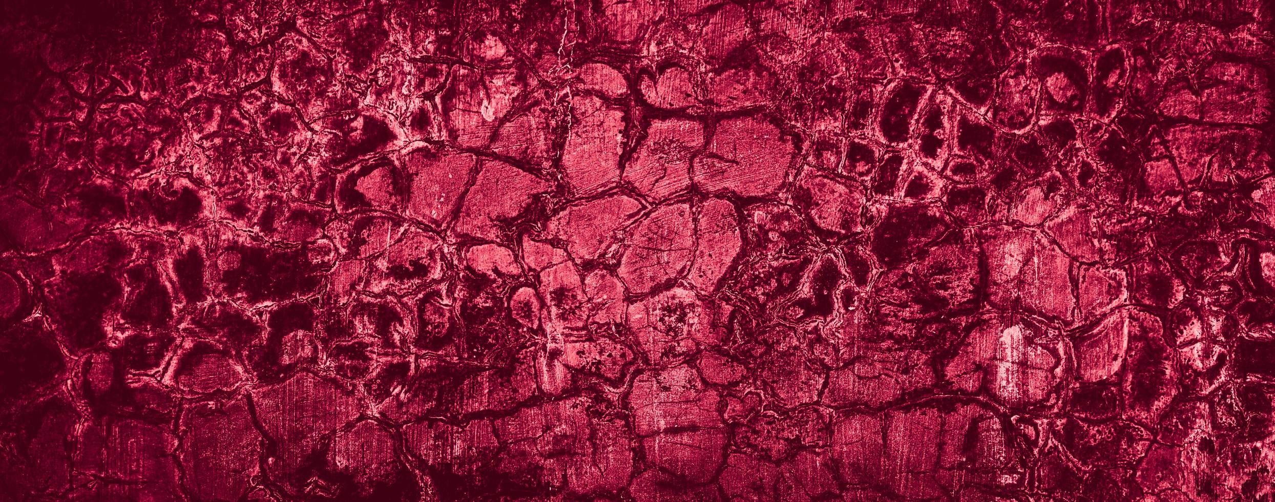 Fondo de textura de pared de hormigón de cemento abstracto rojo sucio foto