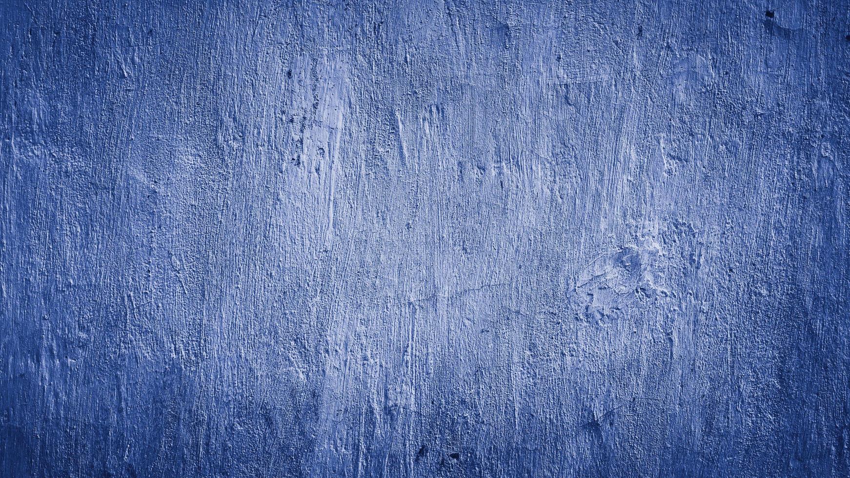 Fondo de textura de pared de hormigón de cemento abstracto de viñeta azul foto