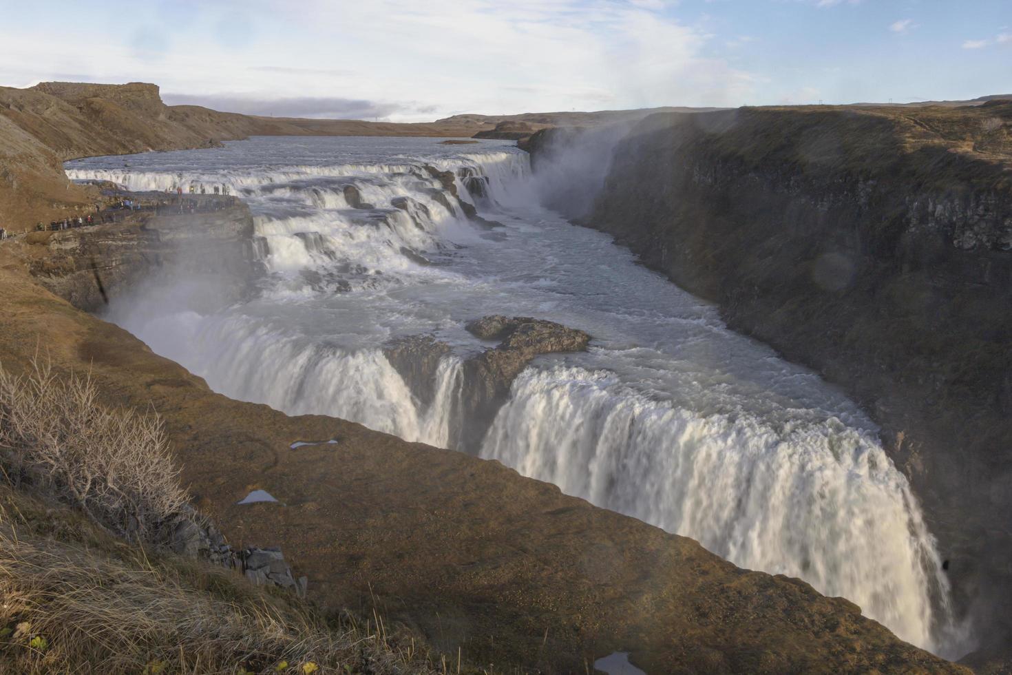 Gulfoss Waterfall Iceland photo