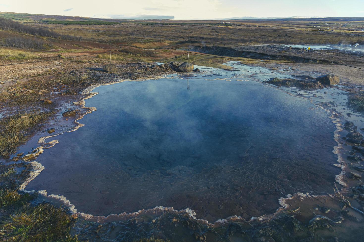 Geysir and Strokkur, Iceland photo