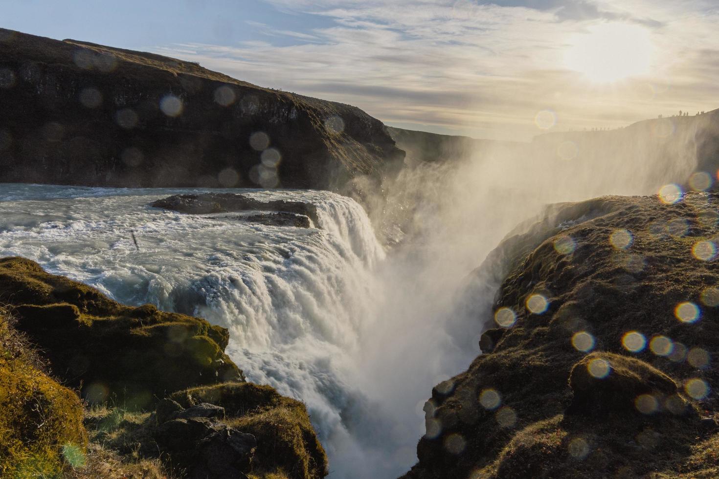 Gulfoss Waterfall Iceland photo