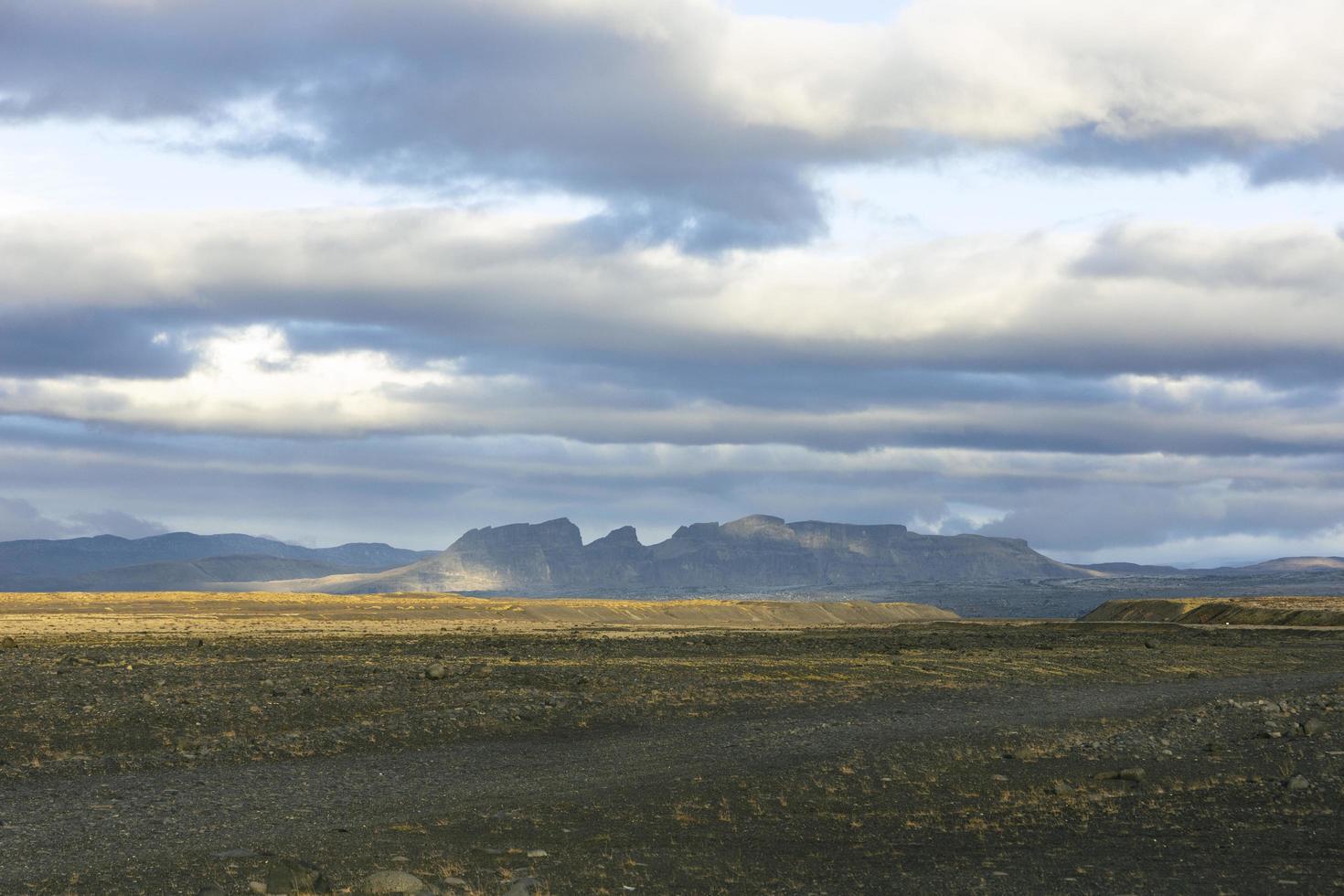 Mountains in Southern Iceland photo