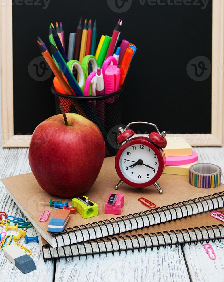 School office supplies photo