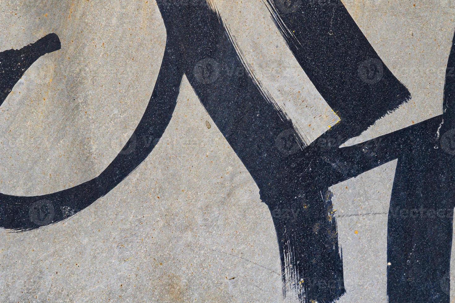 Cracked and abstract grunge texture. Aged material surface backdrop. Weathered effect pattern. Old and dirty background. photo