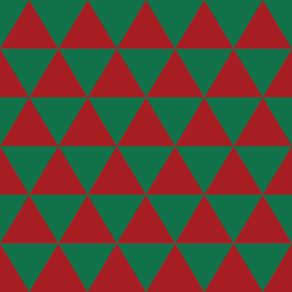 Red Green Triangle Background. Vector Illustration.