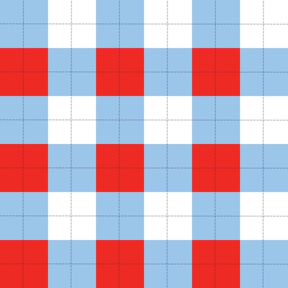 Lines Dots Blue Serenity Red White Chessboard Background vector