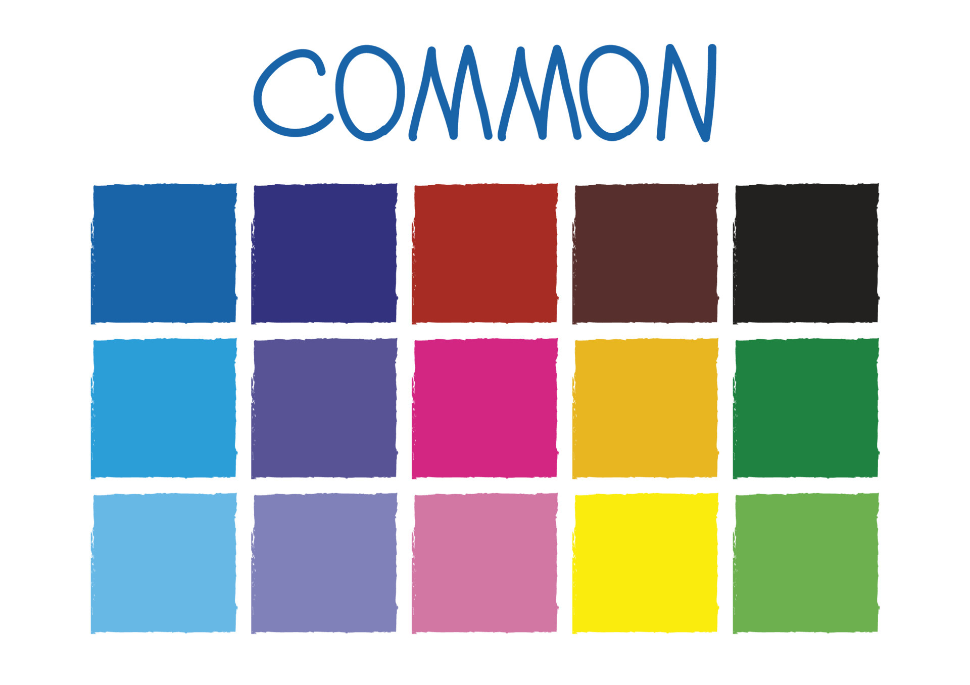 Common color. Common color