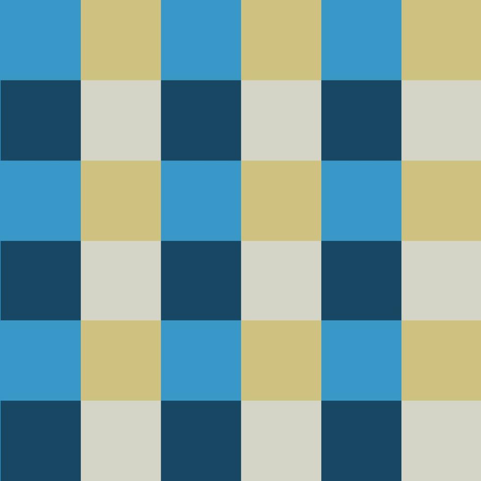 Blue Cream Chess Board Background vector
