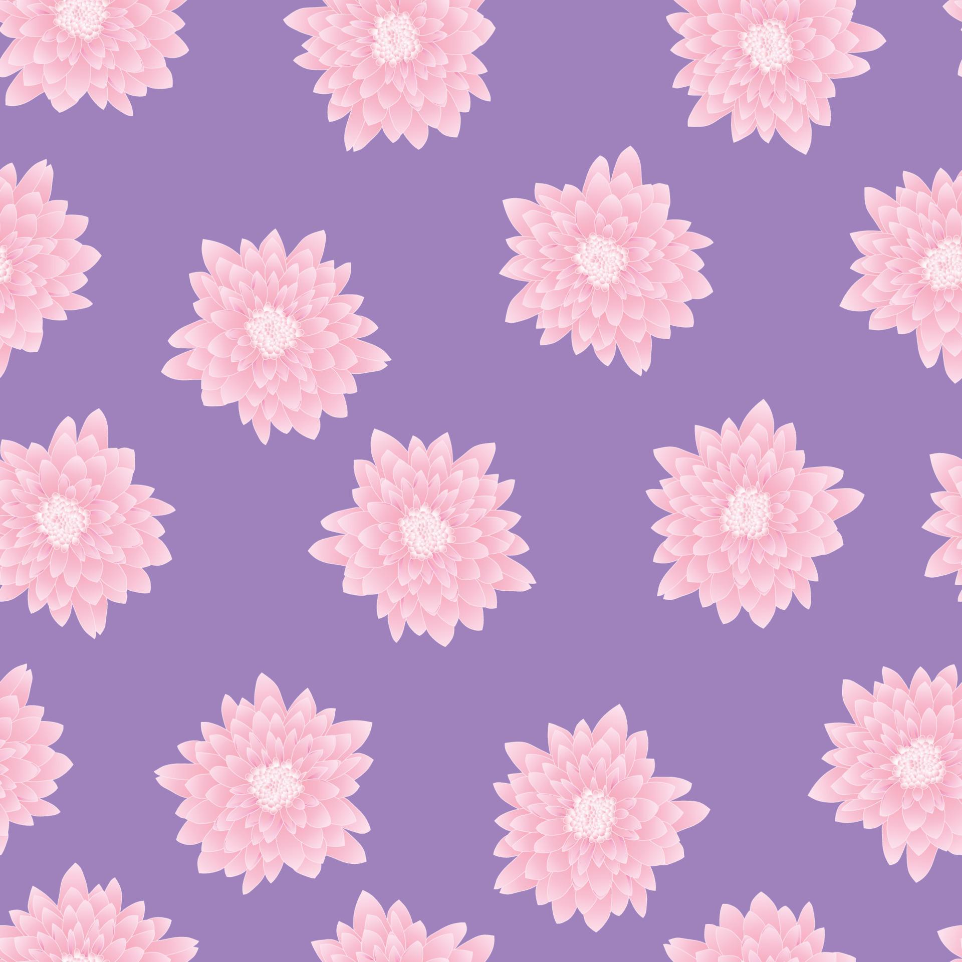 Pink Chrysanthemum on Purple Background 5129187 Vector Art at Vecteezy