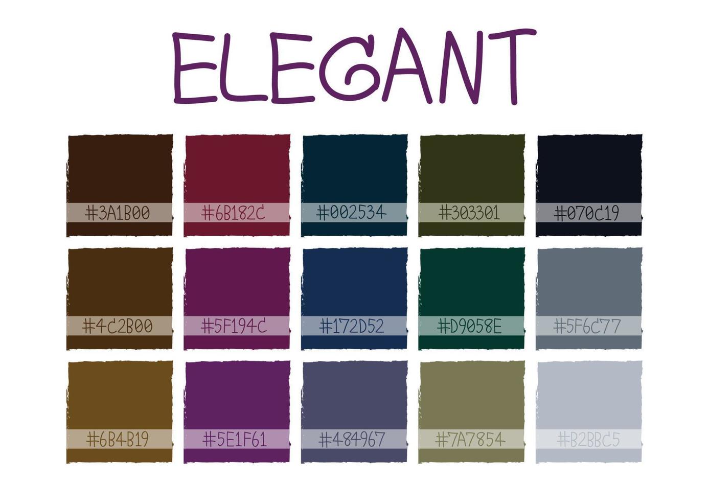 Elegant Color Tone vector