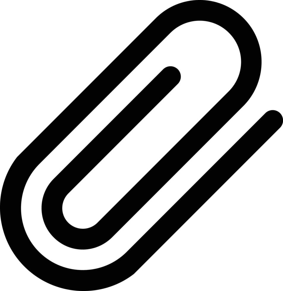 paper clip icons vector