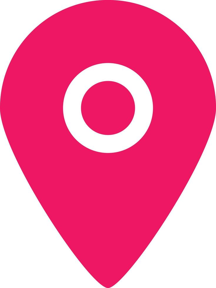 Location map pin vector icon