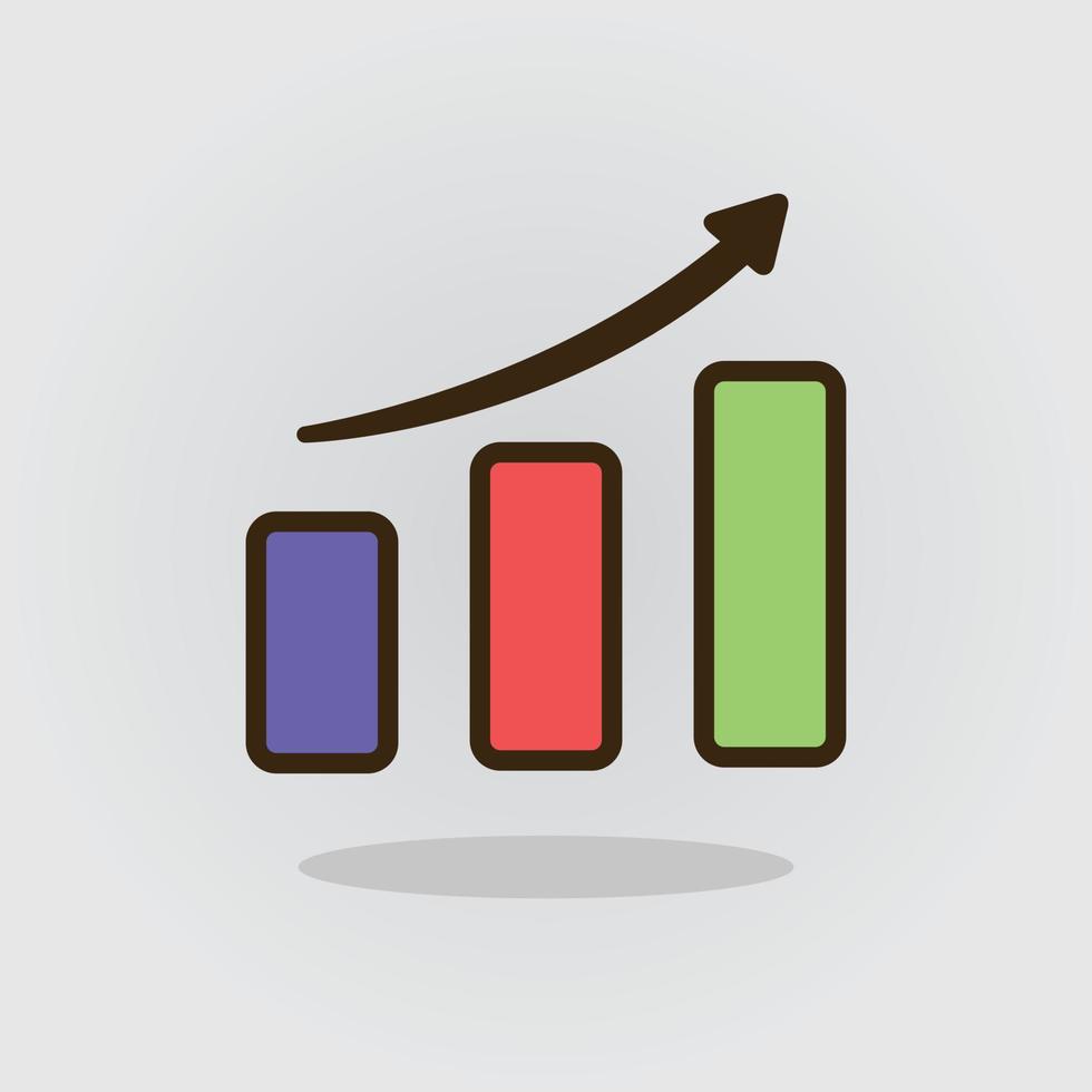 Graph Statistic Illustration Vector