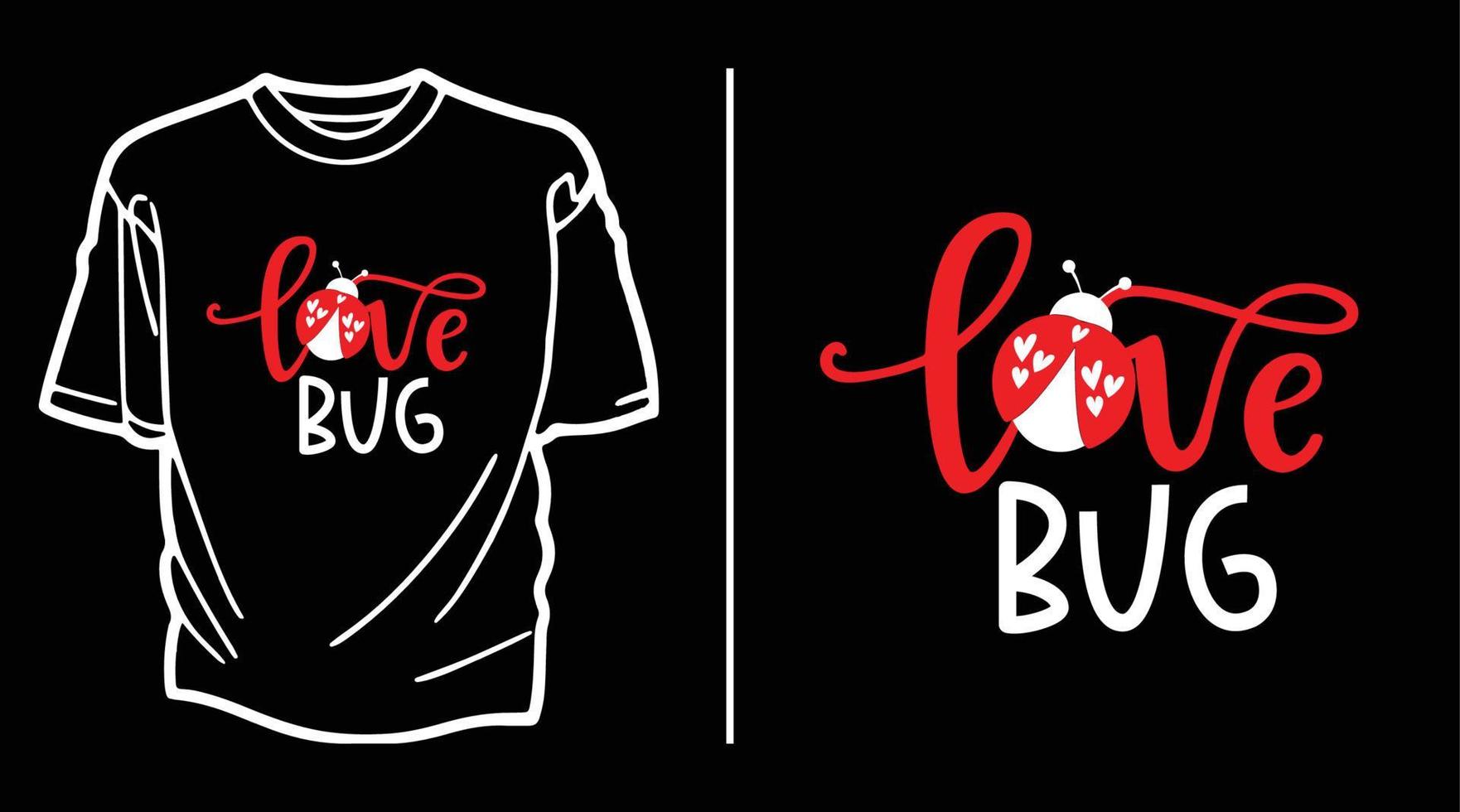 Love Bug Design vector