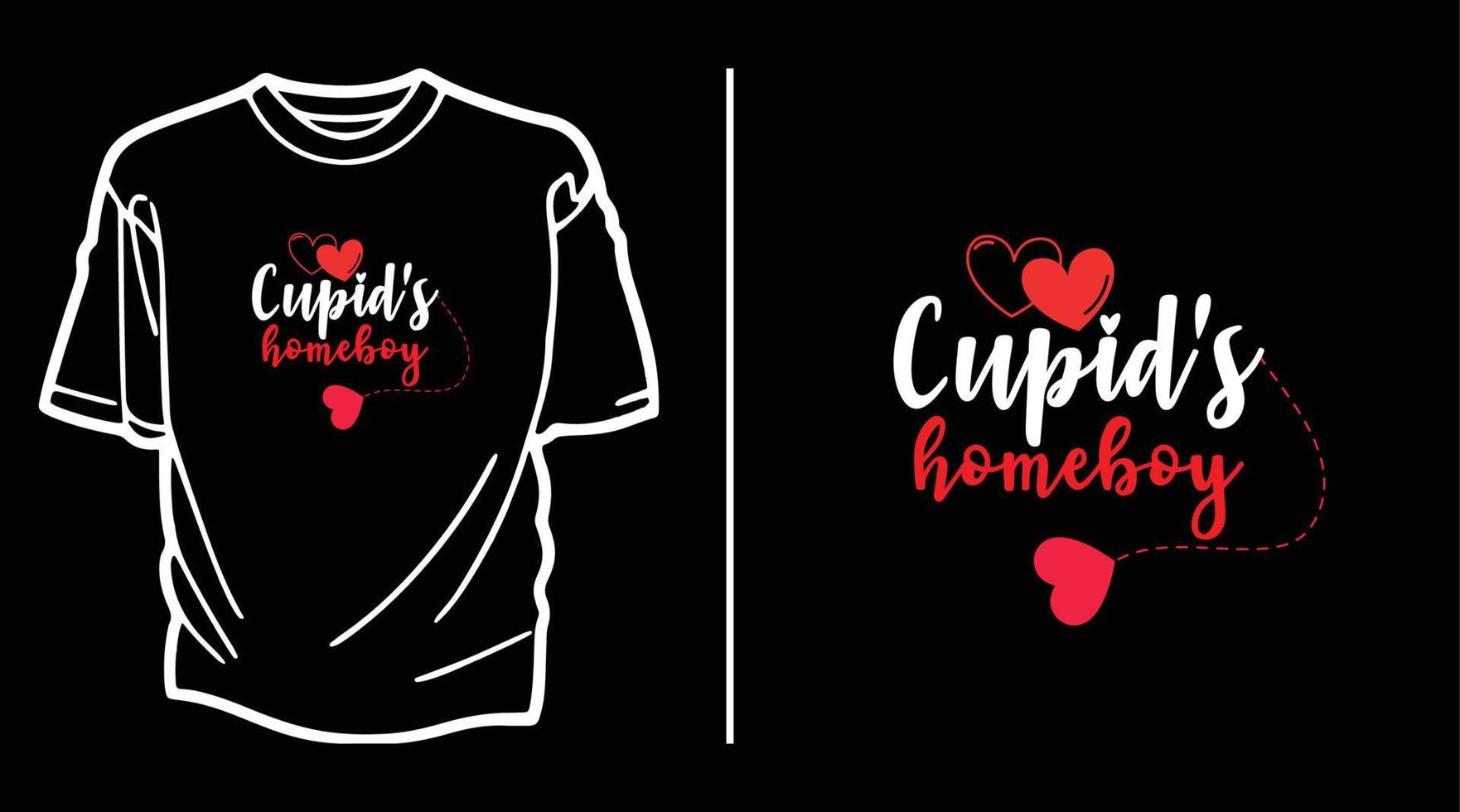 Cupids Homeboy Design vector