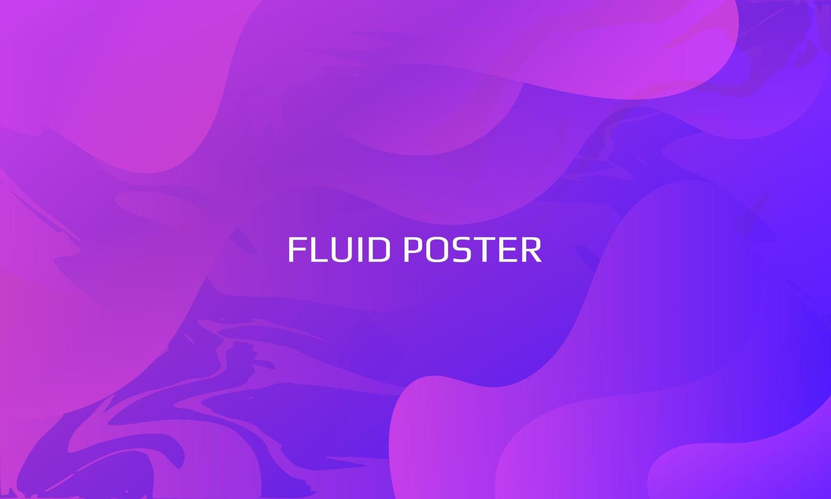 Abstract Purple Fluid Wave Background vector