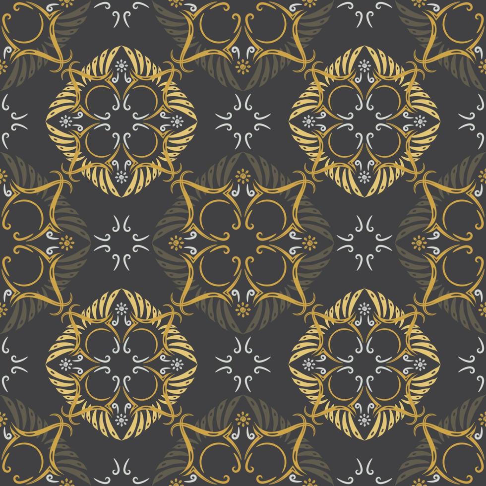 Luxury Golden ornamental seamless Pattern vector
